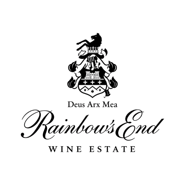 Logo jihoafrického vinařství Rainbow's End