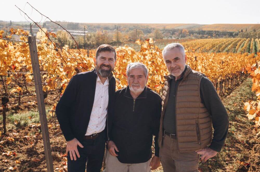 František Špalek a jeho synové Marek a Petr - Vinařství Špalek
